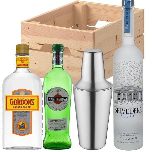 007 Recipe Martini Gift Set