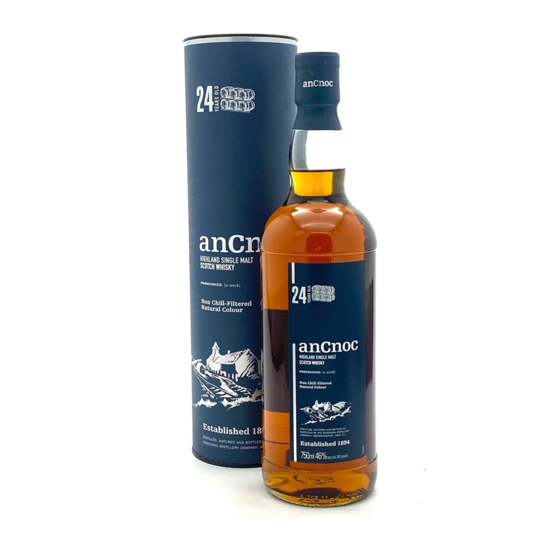 Ancnoc 24 Year Highland Single Malt Scotch Whisky