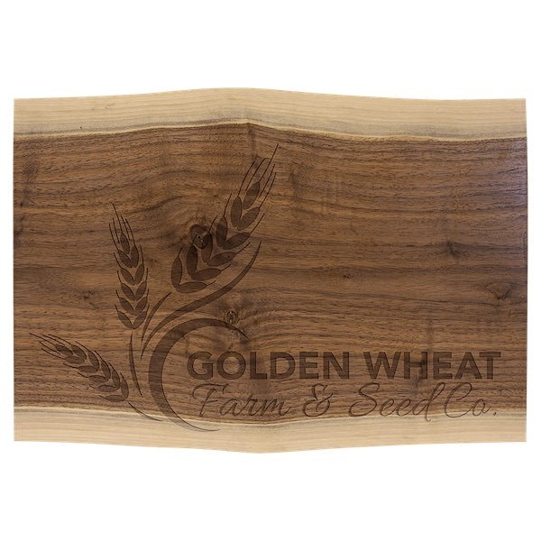 Black Walnut Cutting and Charcuterie Board 13 3/4"x 9 3/4"