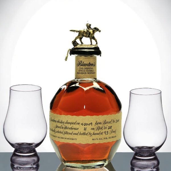 Blanton's Bourbon Selection With Glencairn Glasses Gift Set