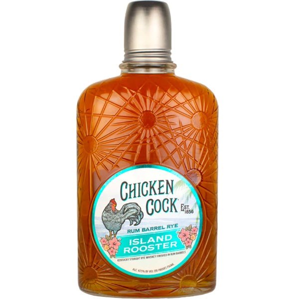 Chicken Cock Island Rooster Rum Barrel Rye Whiskey