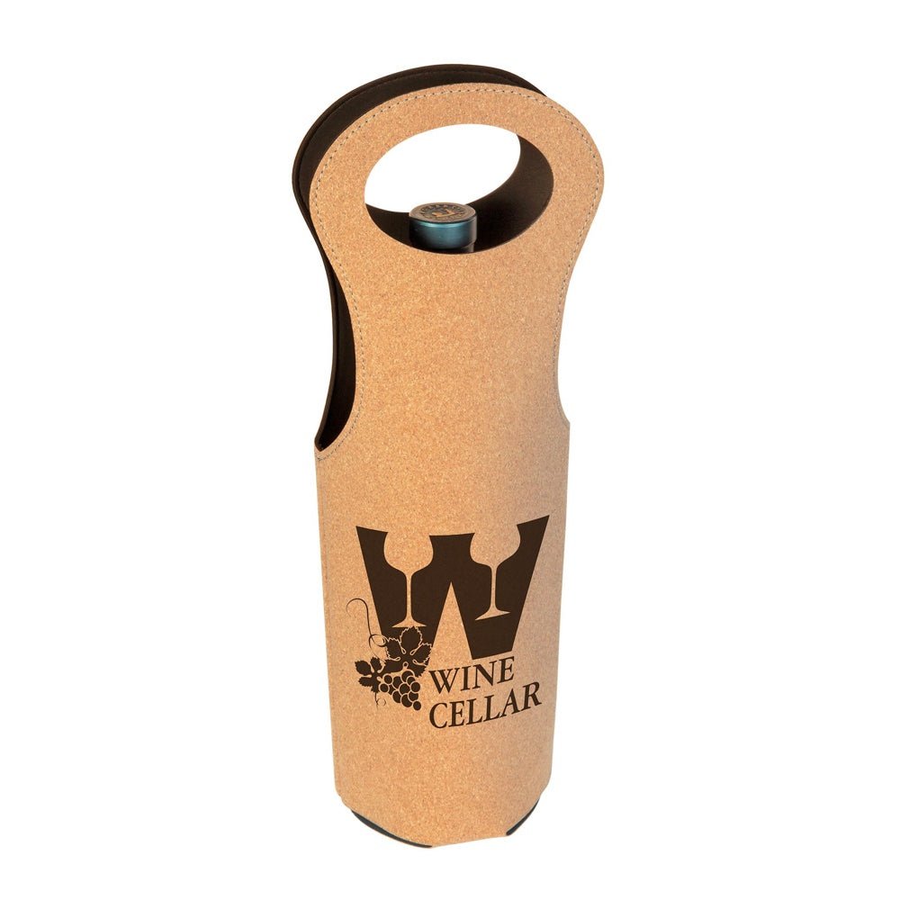 Cork Engravable Wine Bag