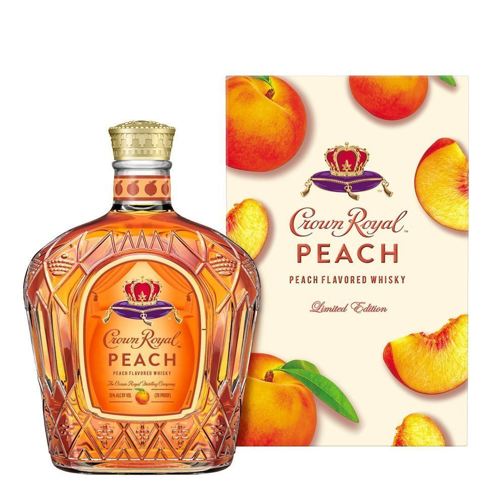 Crown Royal Peach Flavored Canadian Whisky