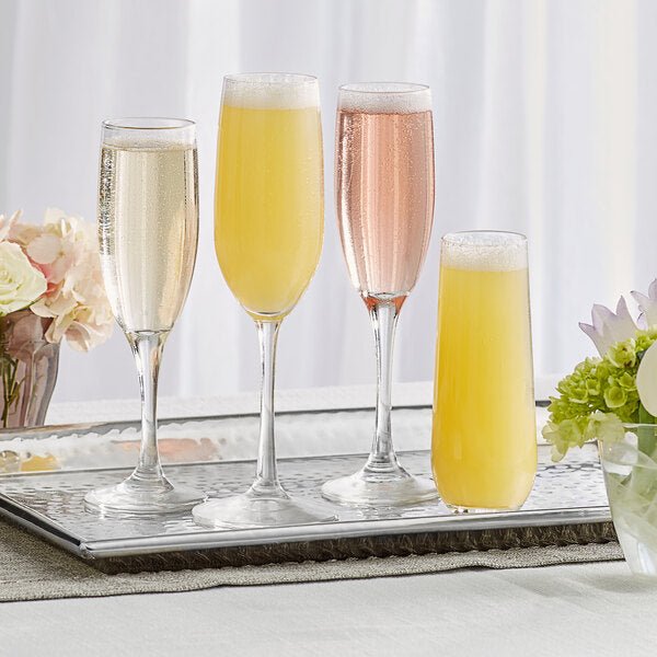 Customizable Flute Glass