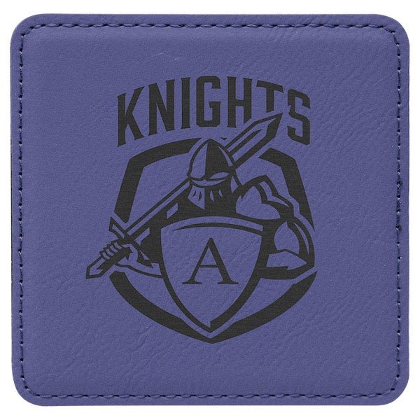 Customizable Square Leatherette Coaster