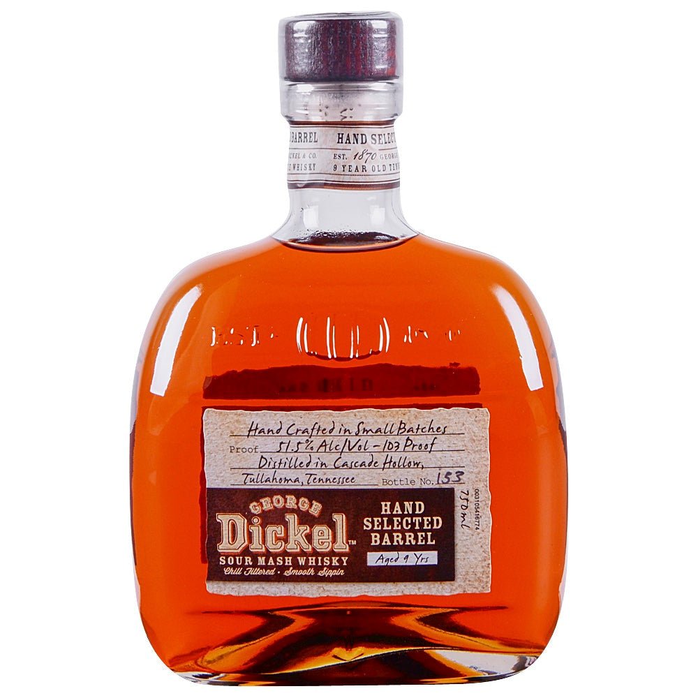 George Dickel Hand Selected Barrel 9 Year Old Tennessee Whiskey