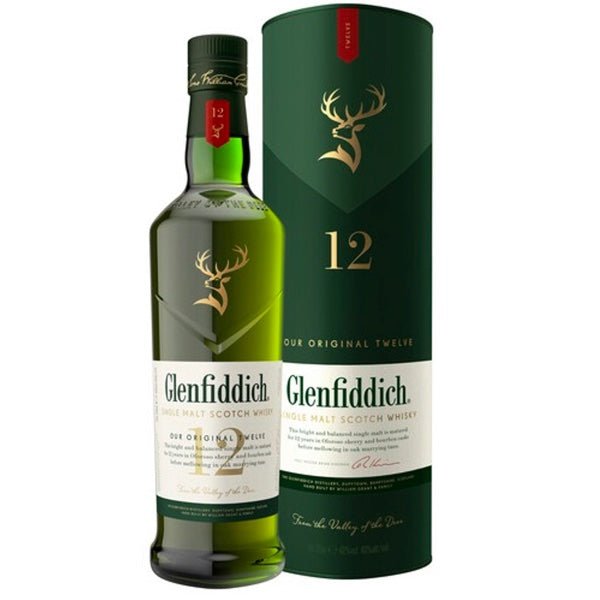 Glenfiddich 12 Year Old Single Malt Scotch Whisky