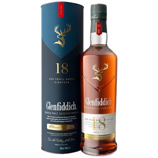 Glenfiddich 18 Year Old Single Malt Scotch Whisky