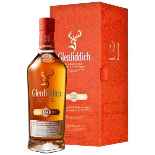 Glenfiddich 21 Year Reserva Rum Cask Finish Scotch Whisky