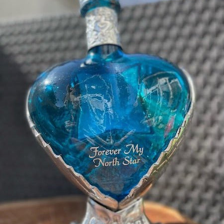 Grand Love Blue Heart Bottle Blanco Tequila