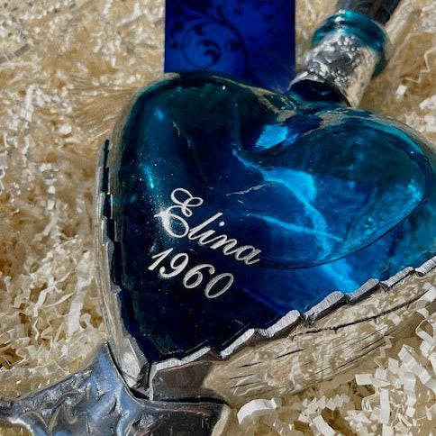 Grand Love Blue Heart Bottle Blanco Tequila