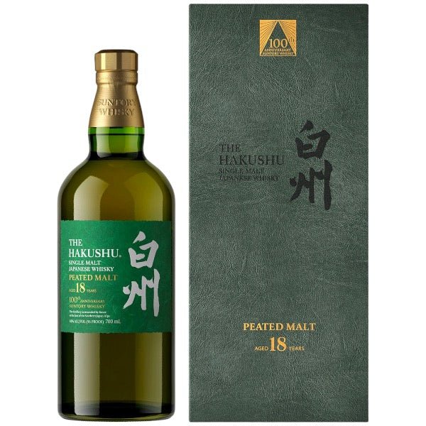 Hakushu 18 Year Peated Malt 100th Anniversary Limited Edition Japanese Whisky