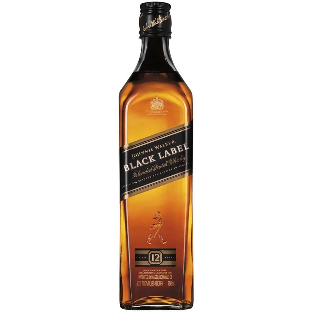Johnnie Walker Black and Double Black Label Blended Scotch Whiskey Gift Set