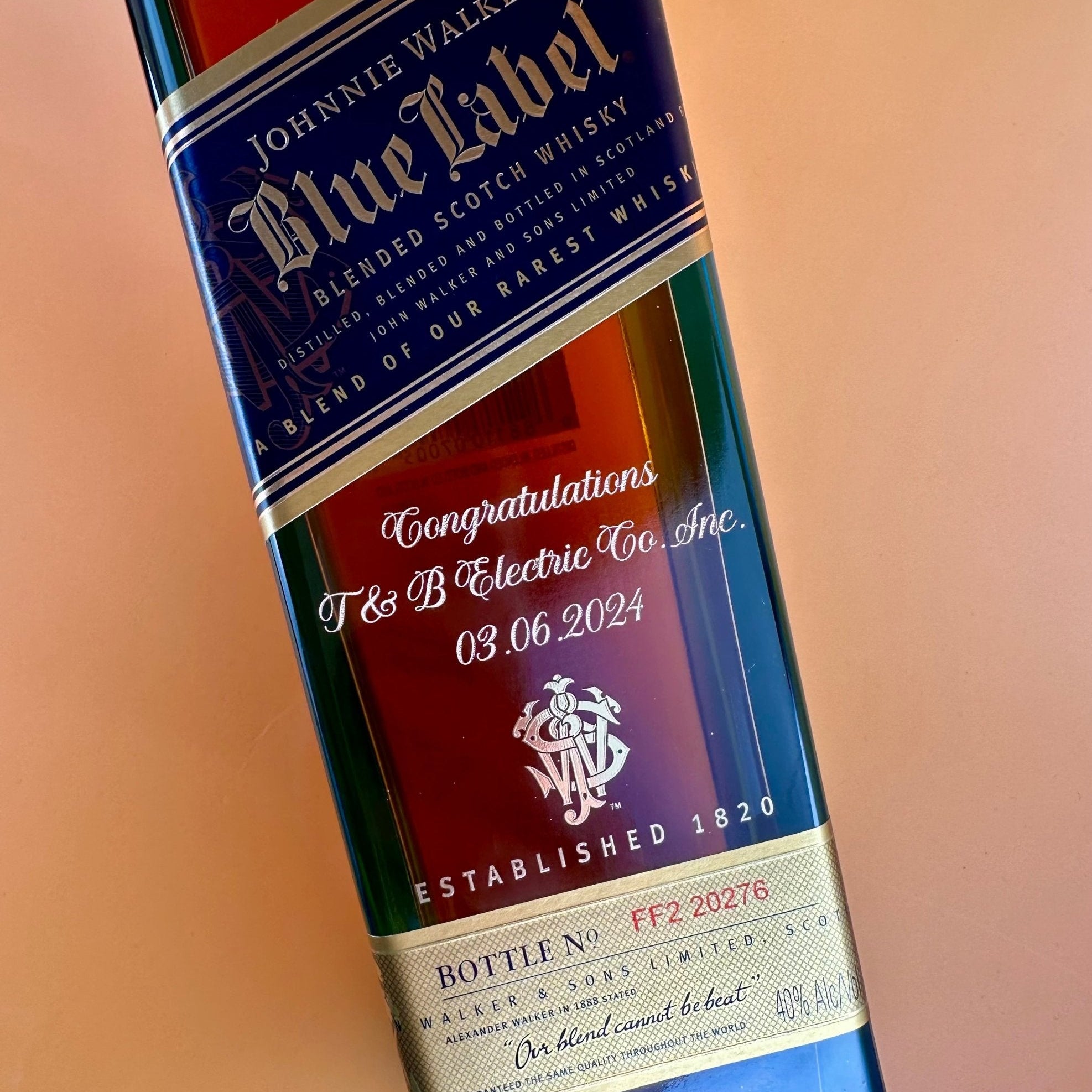 Johnnie Walker Blue Label Blended Scotch Whiskey