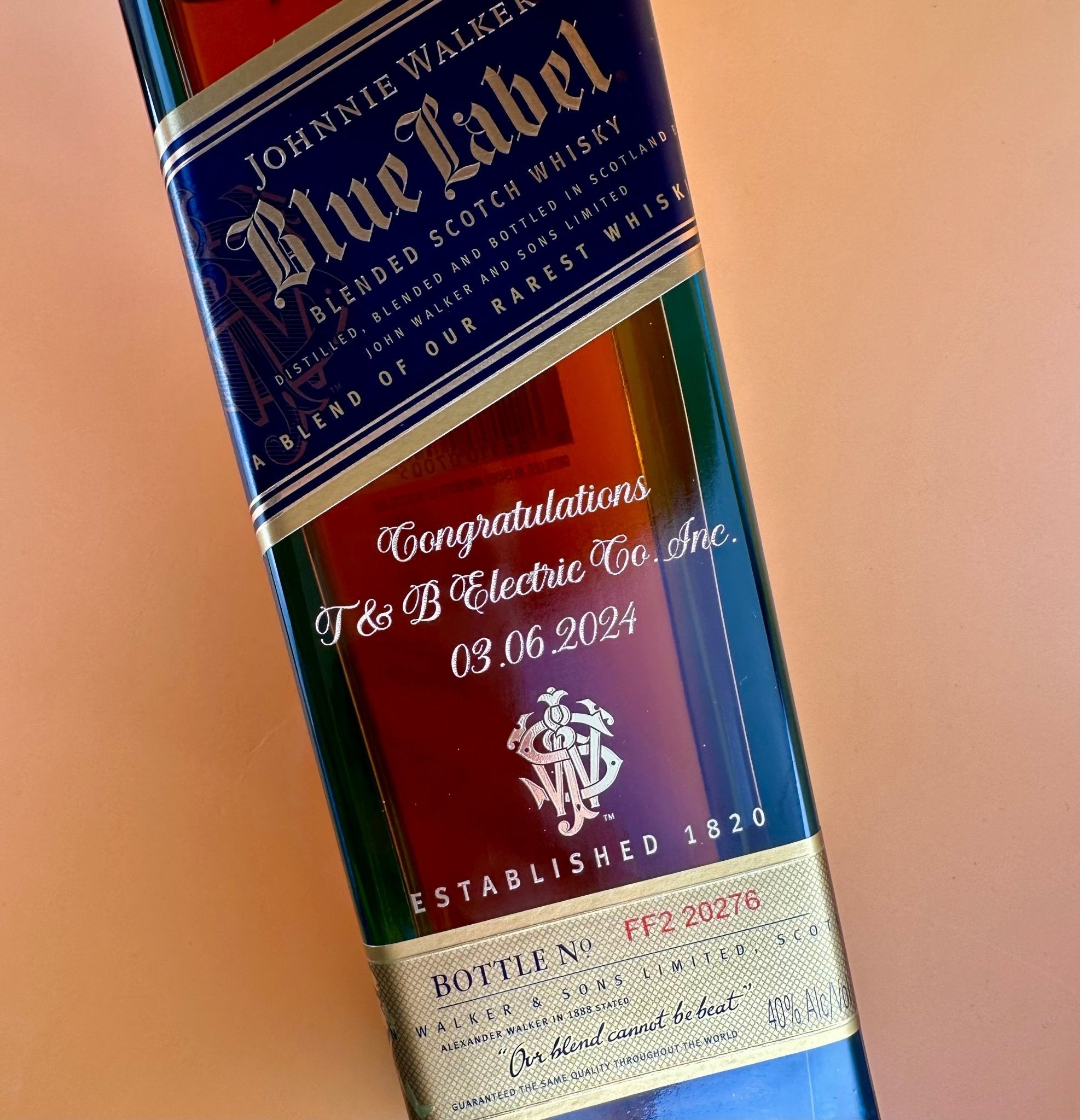 Johnnie Walker Blue Label Blended Scotch Whiskey