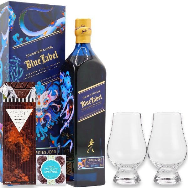 Johnnie Walker Blue Label Blended Scotch Whiskey Gift Set