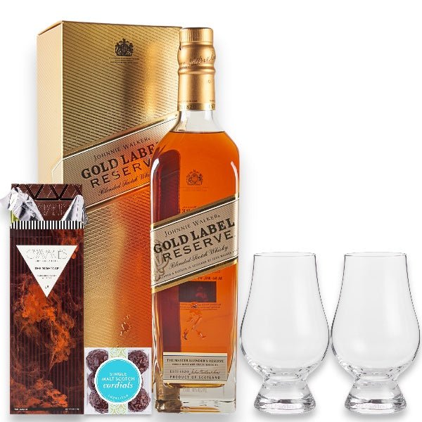 Johnnie Walker Gold Label Reserve and Ultimate 18 Blended Scotch Whisky Gift Set