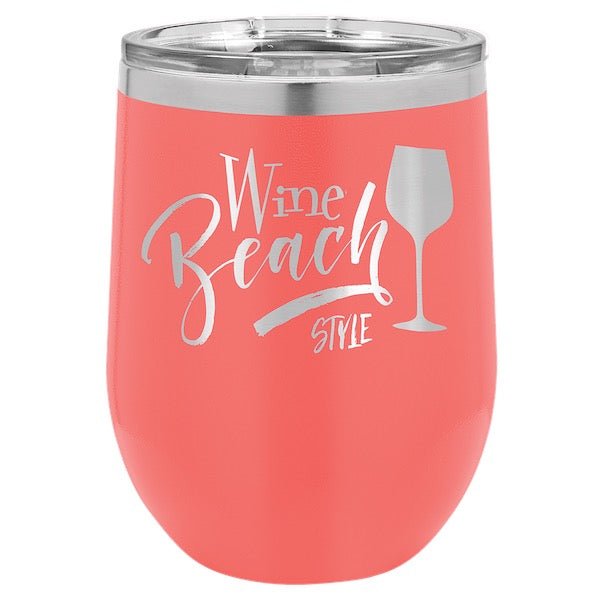Polar Camel 12 oz. Vacuum Insulated Stemless Wine Tumbler with Lid