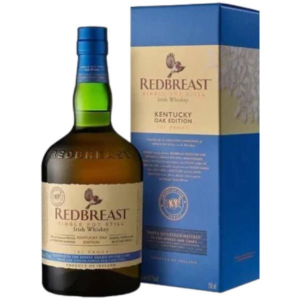 Redbreast Single Pot Still Kentucky Oak Irish Whiskey