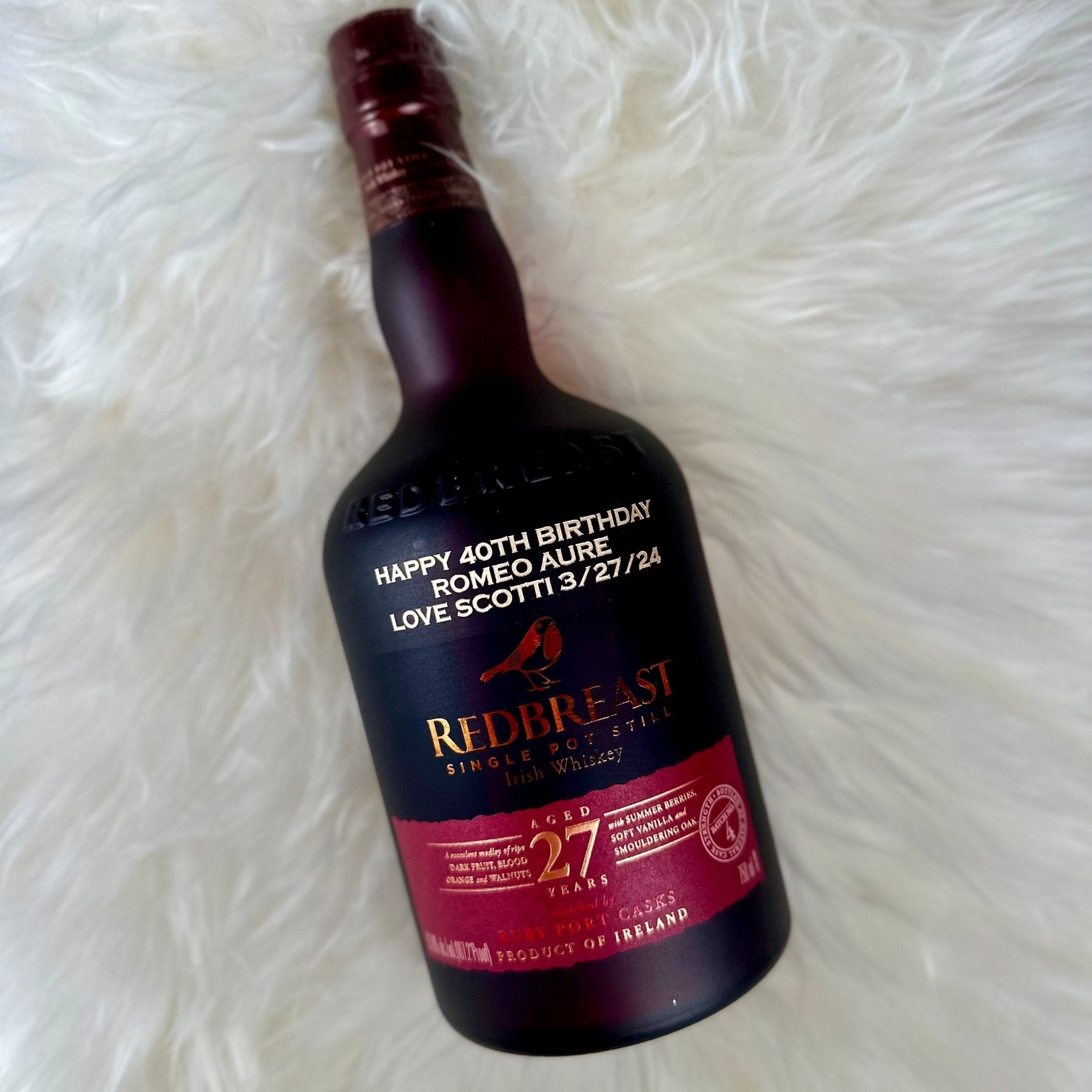 Redbreast Single Pot Still Small Batch Cask Strength Irish Whiskey