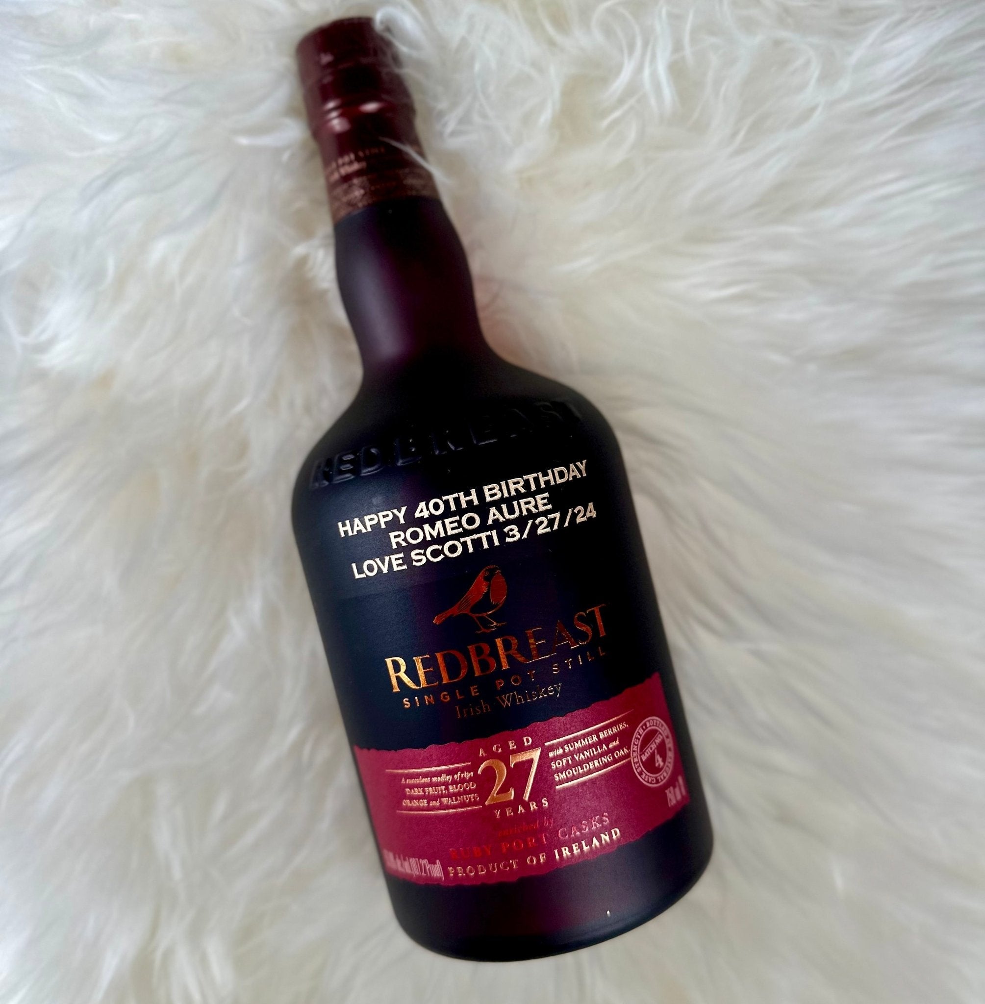 Redbreast Single Pot Still Small Batch Cask Strength Irish Whiskey