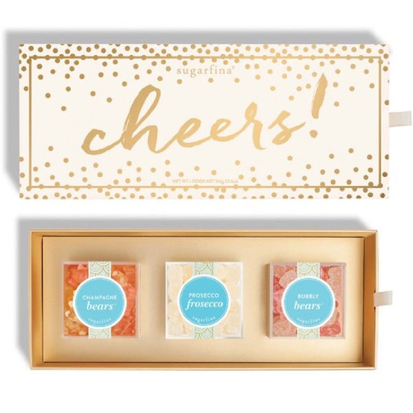 Sugarfina Cheers Champagne Candy Bento Box - 3 Piece
