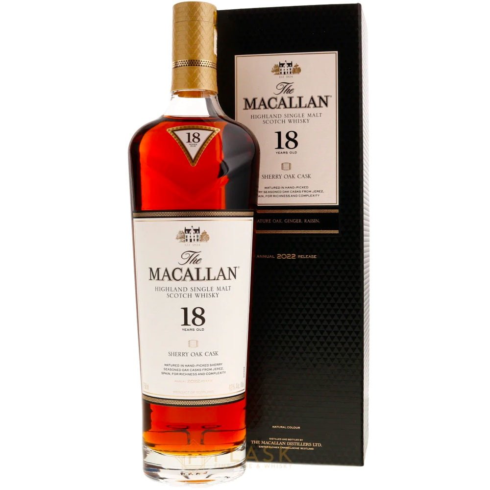 The Macallan Sherry Oak Cask 18 Year Single Malt Scotch Whisky