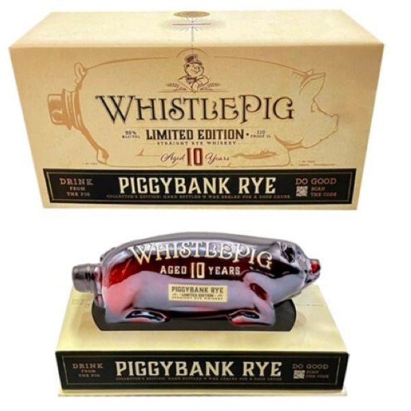 WhistlePig PiggyBank 10 Year Rye Limited Edition Whiskey