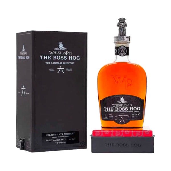 WhistlePig The Boss Hog VI Samurai Scientist Straight Rye Whiskey