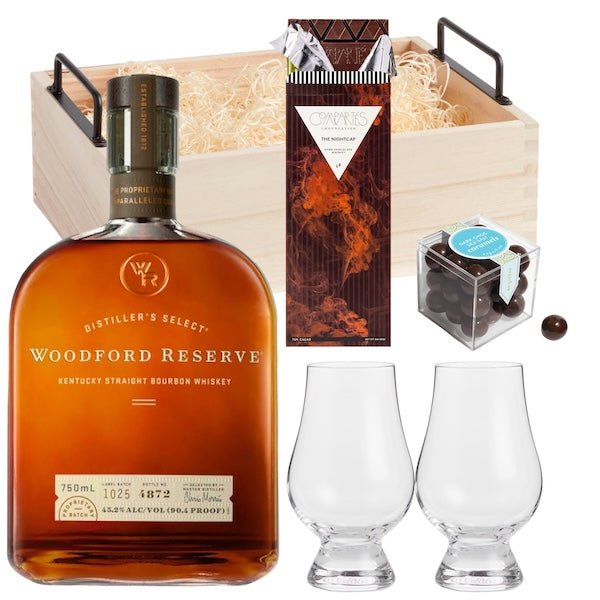 Woodford Reserve Whiskey Gift Basket