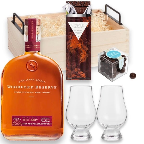 Woodford Reserve Whiskey Gift Basket