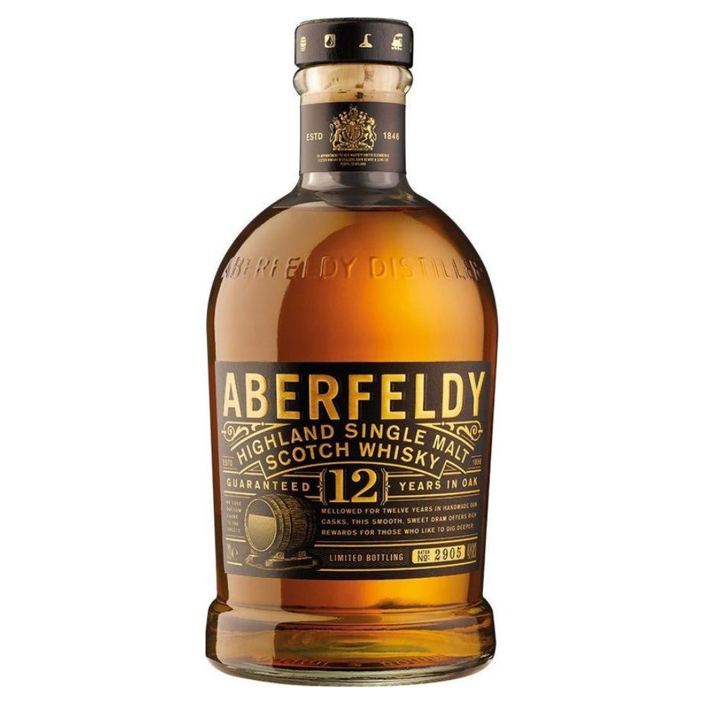 Aberfeldy 12 Year Old Single Malt Scotch Whisky  