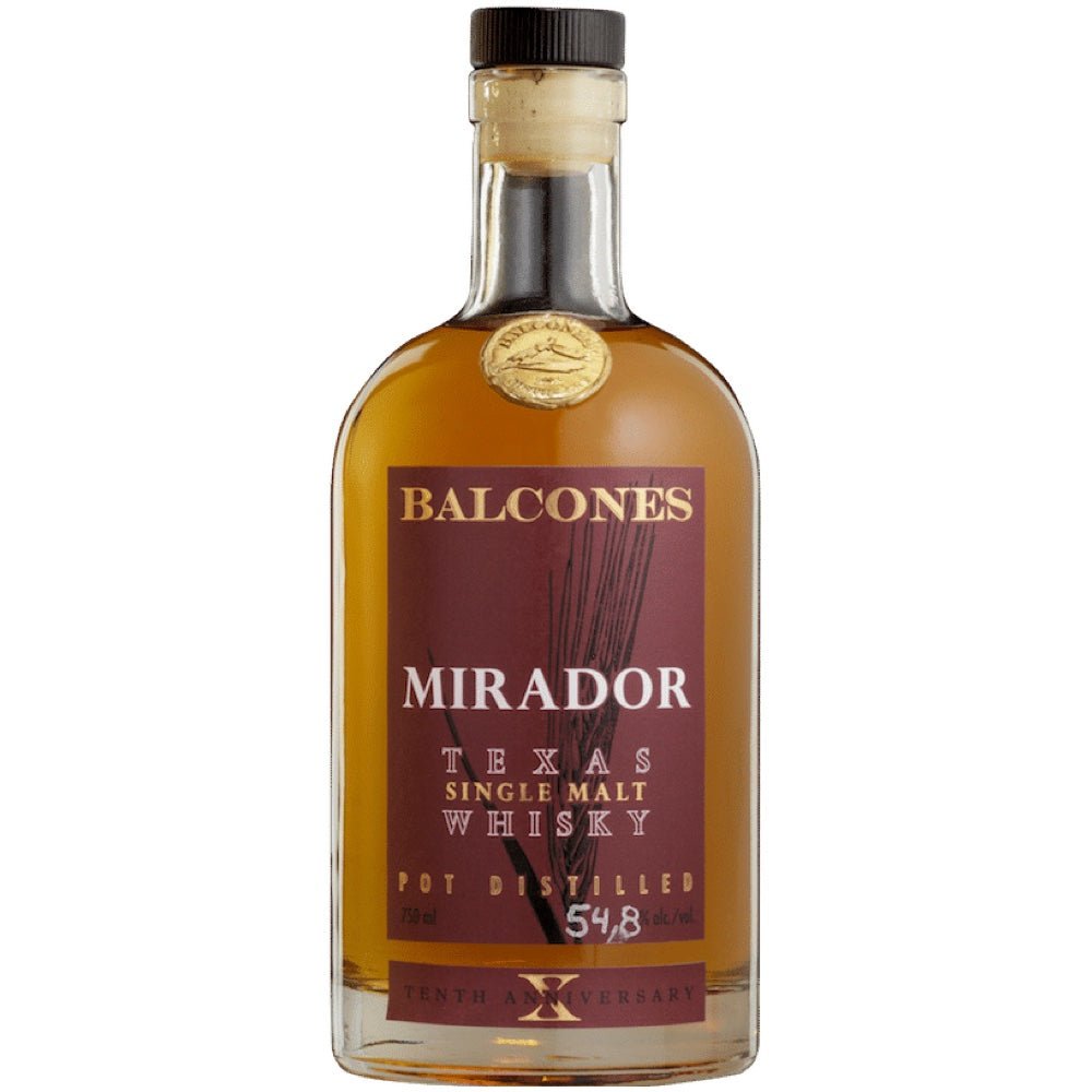Balcones Mirador Pot Distilled Single Malt Texas Whiskey  