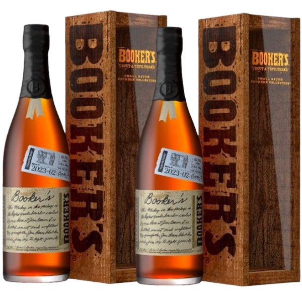 Booker’s Batch 2023-02 Apprentice Batch Kentucky Straight Bourbon Whiskey x2 Bundle  