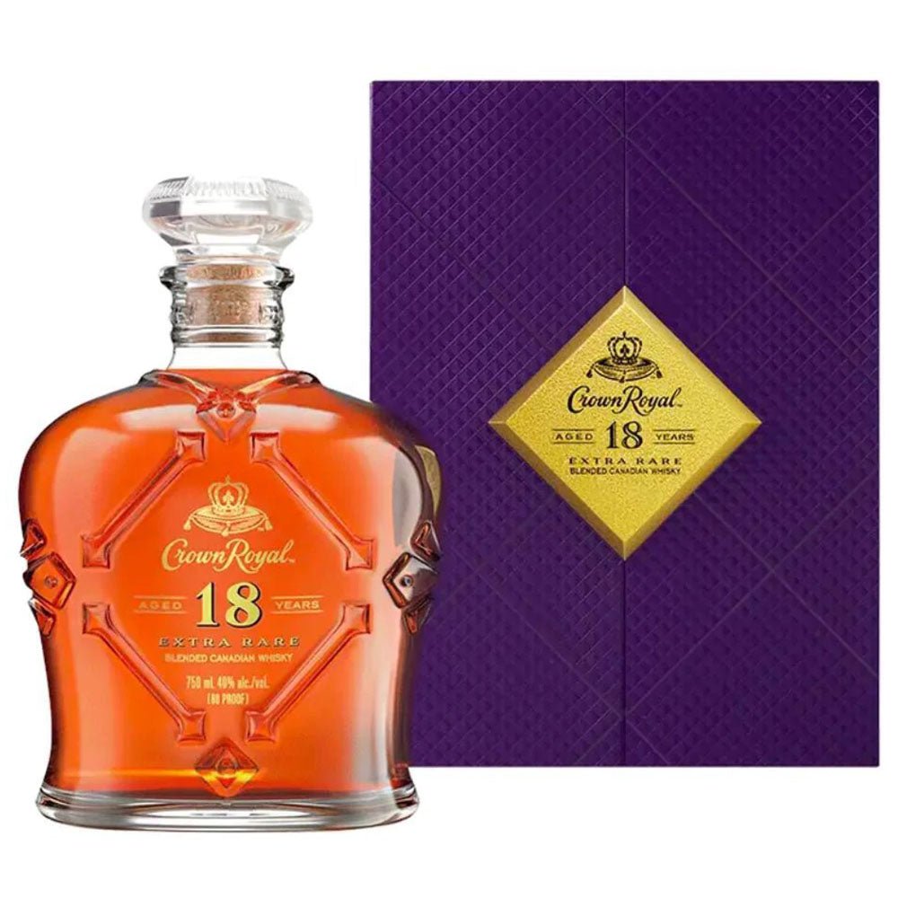 Crown Royal Aged 18 Year Extra Rare Blended Canadian Whisky  