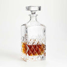 Customizable Hatch Cut Decanter  