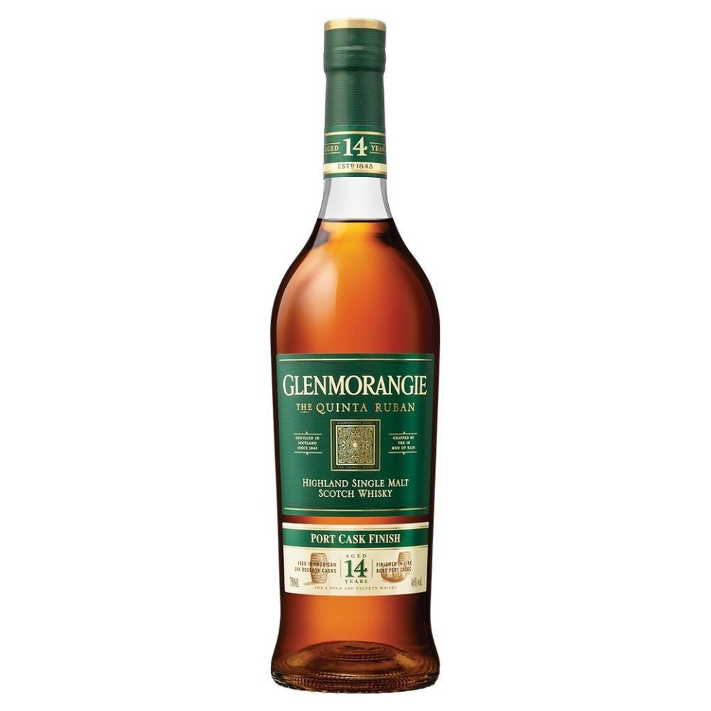 Glenmorangie 14 Year Old Port Cask Finish Quinta Ruban Scotch Whiskey  
