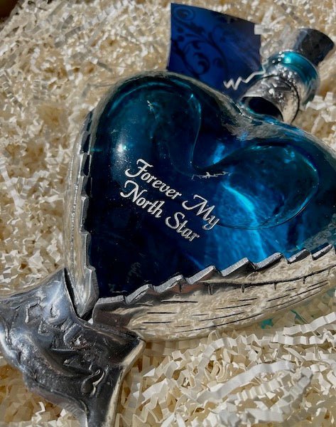 Grand Love Blue Heart Bottle Blanco Tequila  