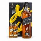 Johnnie Walker Black Label 12 Year Miniature Whisky Gift Set, 750 ml
