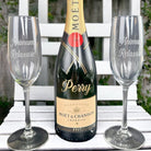 Moët & Chandon Imperial Champagne Gift Set with Personalized Flutes  