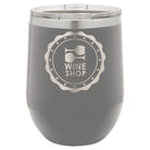 Polar Camel 12 oz. Vacuum Insulated Stemless Wine Tumbler with Lid  