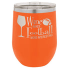 Polar Camel 12 oz. Vacuum Insulated Stemless Wine Tumbler with Lid  