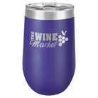 Polar Camel 16 oz. Vacuum Insulated Stemless Wine Tumbler with Lid  