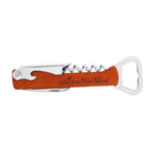 Rawhide Engravable Leatherette Wine Bottle Opener  