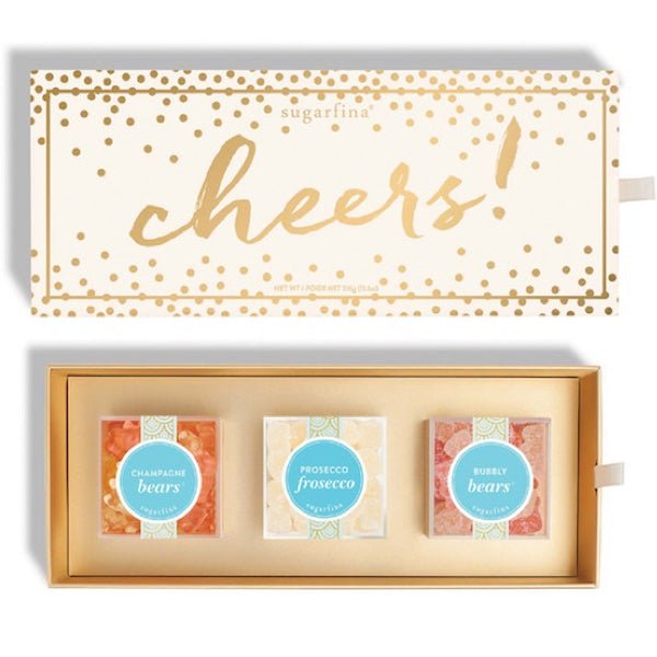 Sugarfina Cheers Champagne Candy Bento Box - 3 Piece  