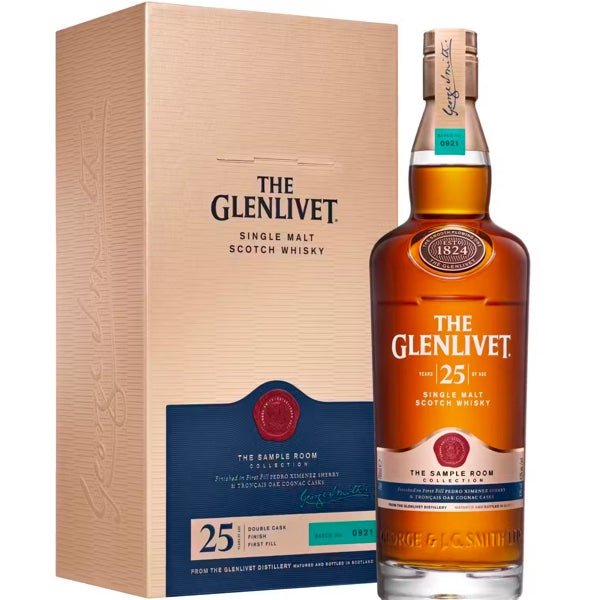 The Glenlivet 25 Year Old Single Malt Scotch Whisky  