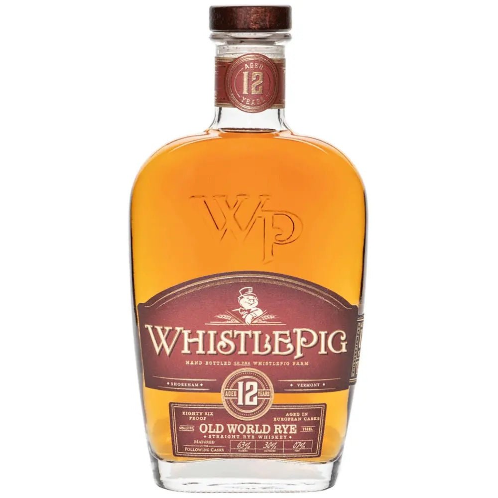 WhistlePig 12 Year Old World Rye Whiskey  