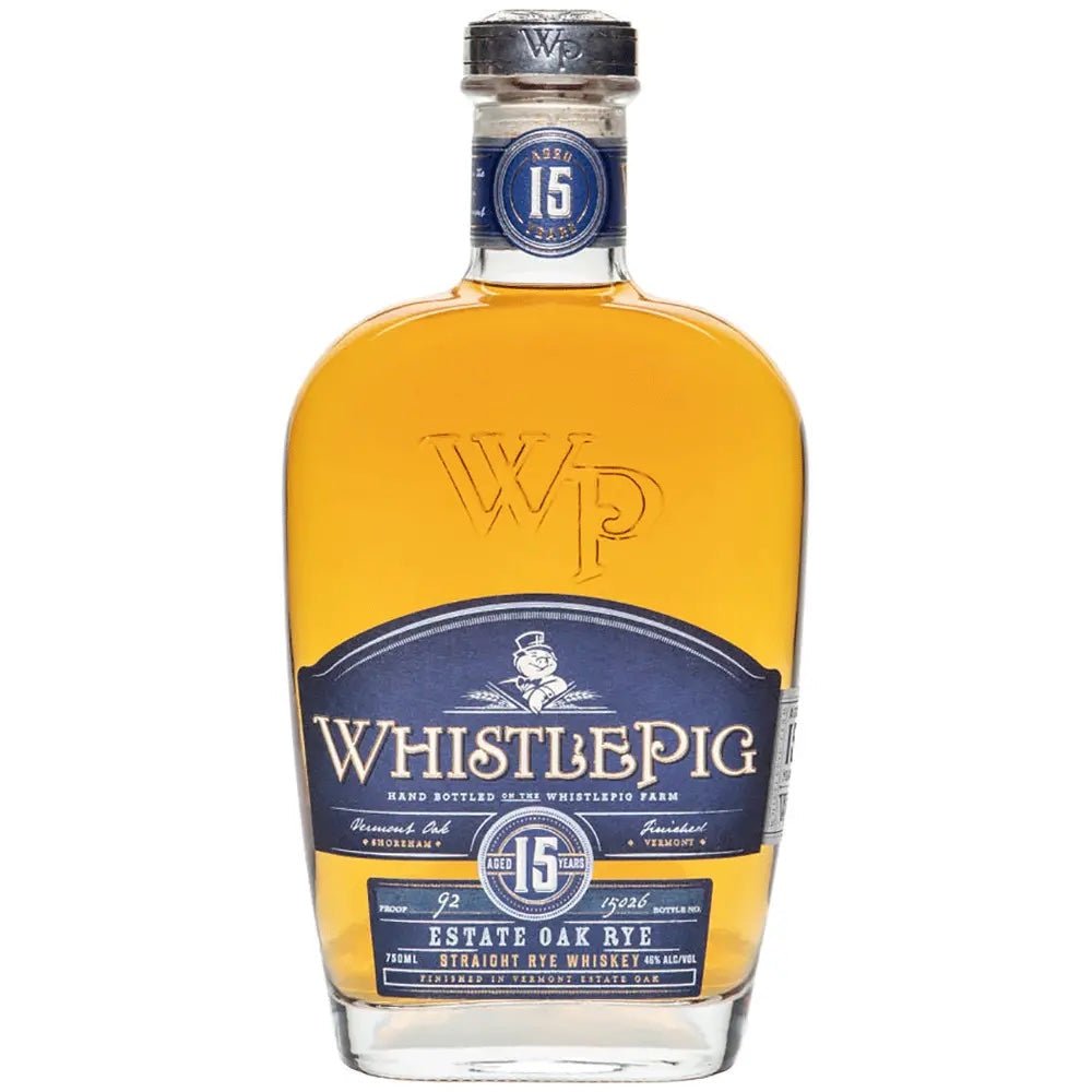 WhistlePig 15 Year Old Straight Rye Whiskey  