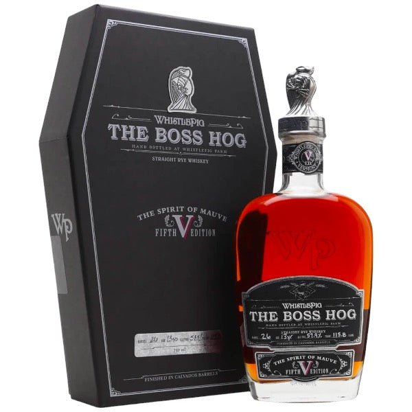 WhistlePig The Boss Hog V The Spirit of Mauve Straight Rye Whiskey  