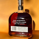 Woodford Reserve Double Oaked Engraved Bourbon Bottle  